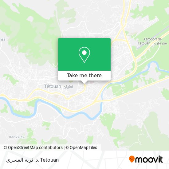د. ثرية العسري map