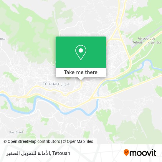 الأمانة للتمويل الصغير map