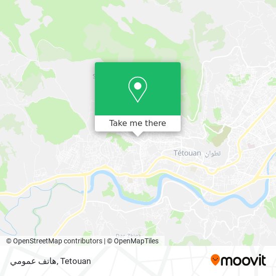 هاتف عمومي map