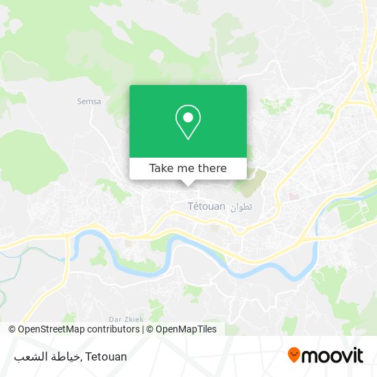 خياطة الشعب map