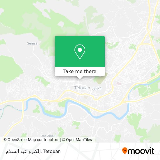 إلكترو عبد السلام map