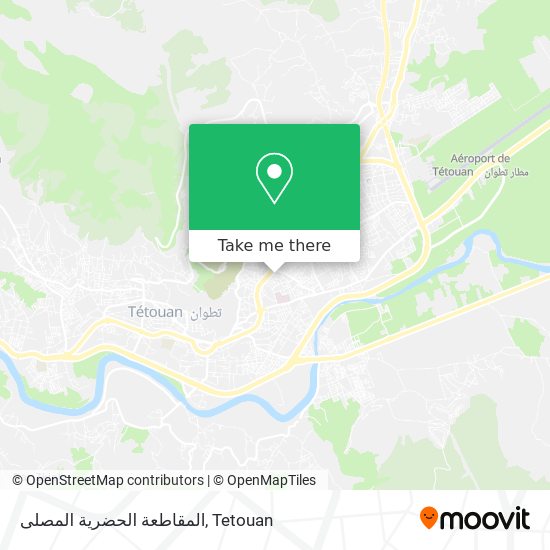 المقاطعة الحضرية المصلى map