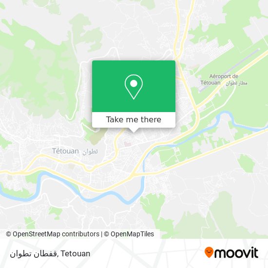قفطان تطوان map