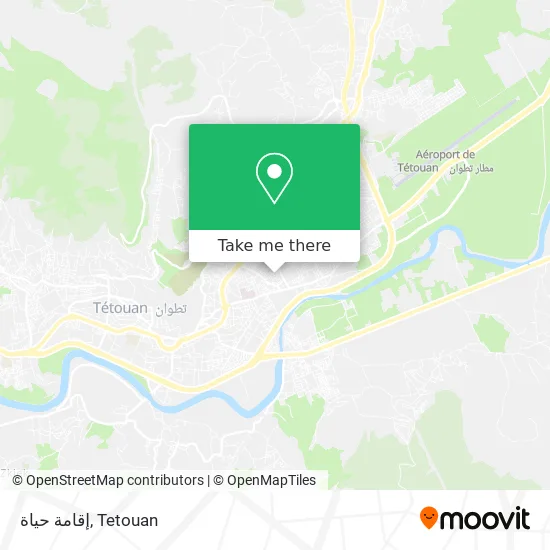 إقامة حياة map