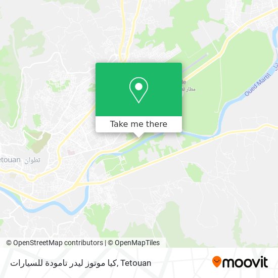 كيا موتوز ليدر تامودة للسيارات map