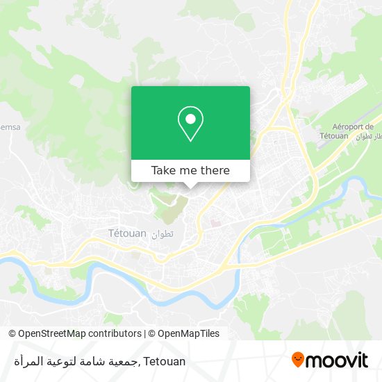 جمعية شامة لتوعية المرأة map