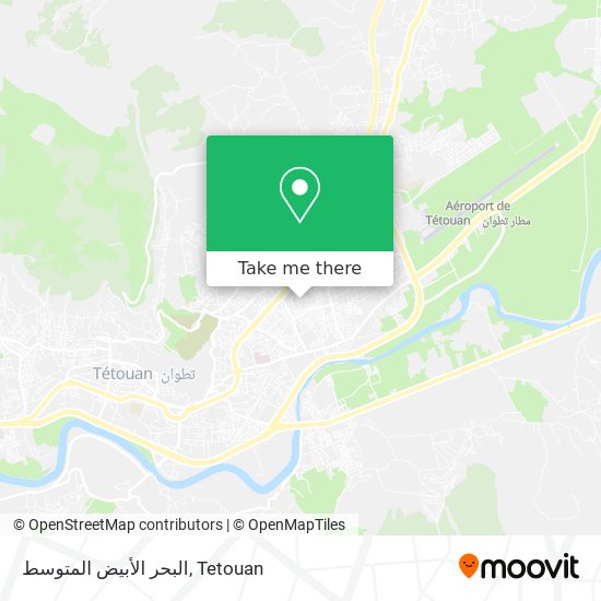 البحر الأبيض المتوسط map