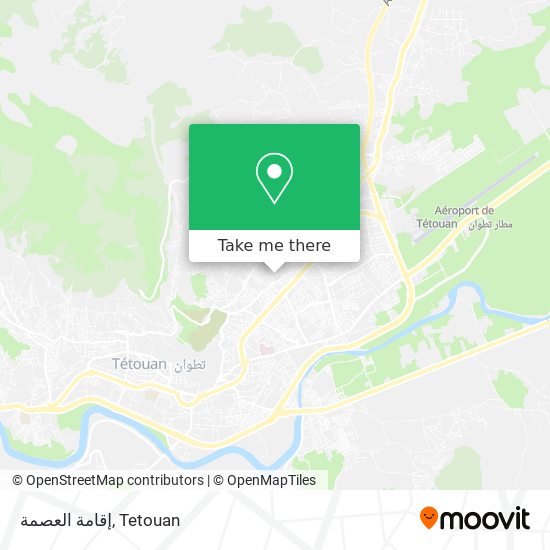 إقامة العصمة map