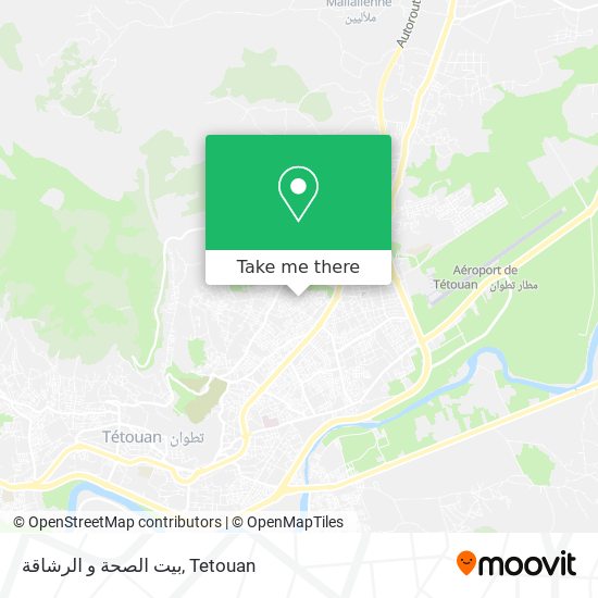 بيت الصحة و الرشاقة map