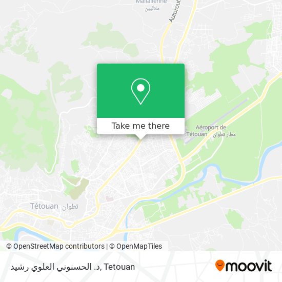 د. الحسنوني العلوي رشيد map
