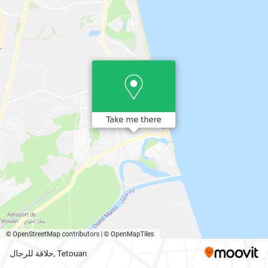 حلاقة للرجال map