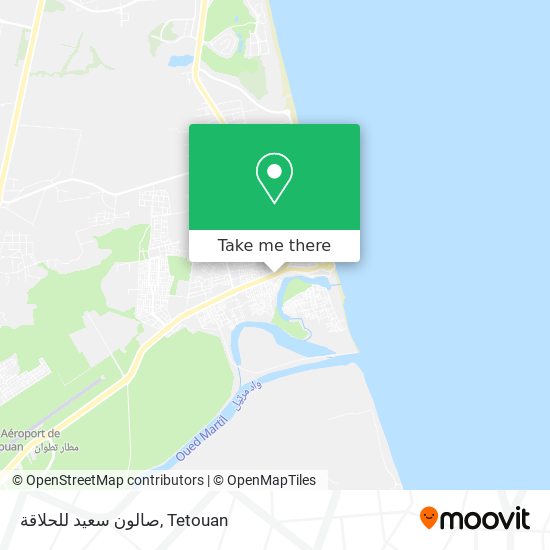 صالون سعيد للحلاقة map