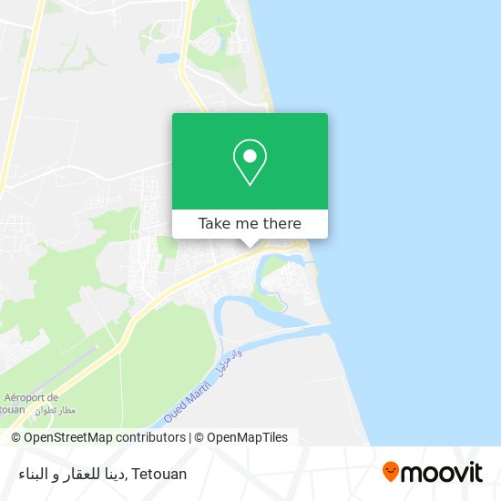 دينا للعقار و البناء map