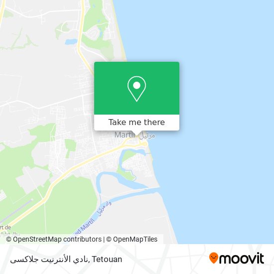 نادي الأنترنيت جلاكسى map