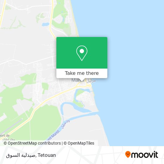 صيدلية السوق map