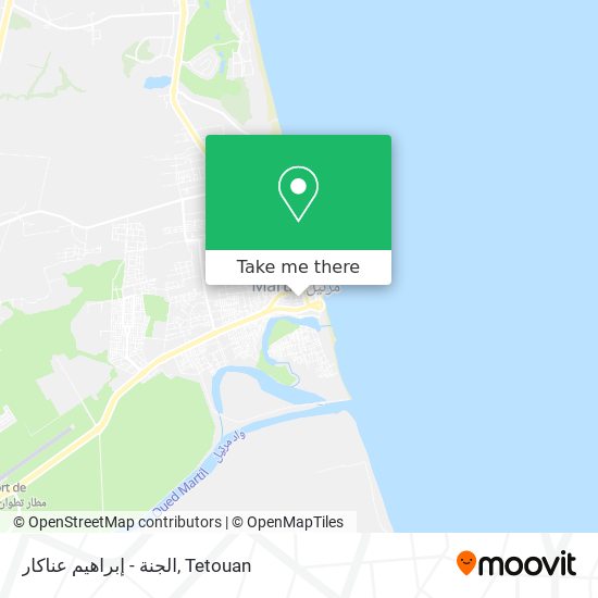 الجنة - إبراهيم عناكار map