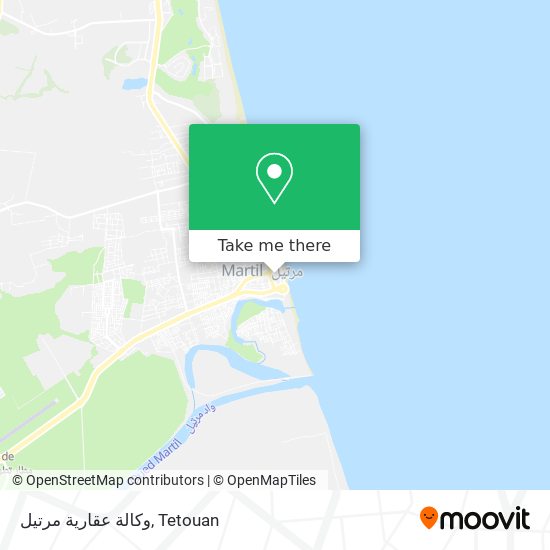 وكالة عقارية مرتيل map