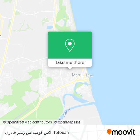 لاس كوميداس زهير قادري map