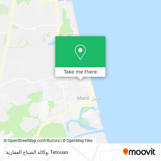 وكالة الصباح العقارية map