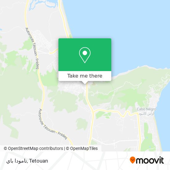 تامودا باي map