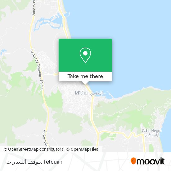 موقف السيارات map