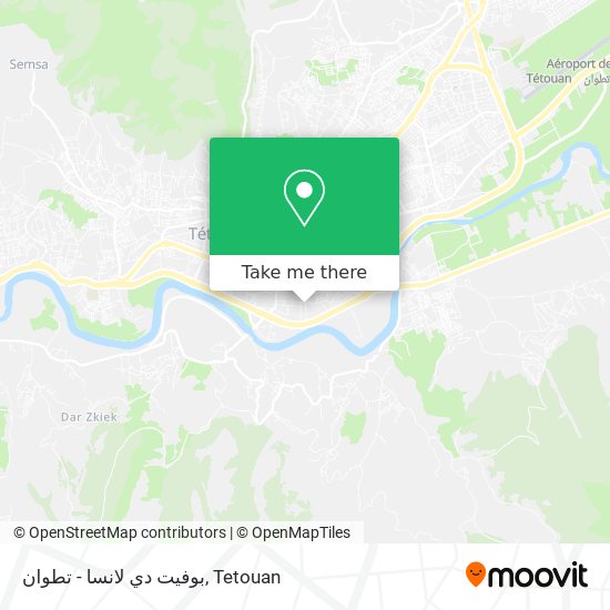 بوفيت دي لانسا - تطوان map