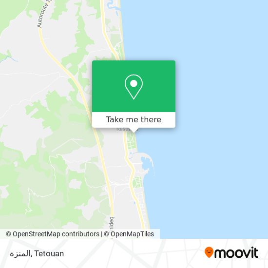 المنزة map