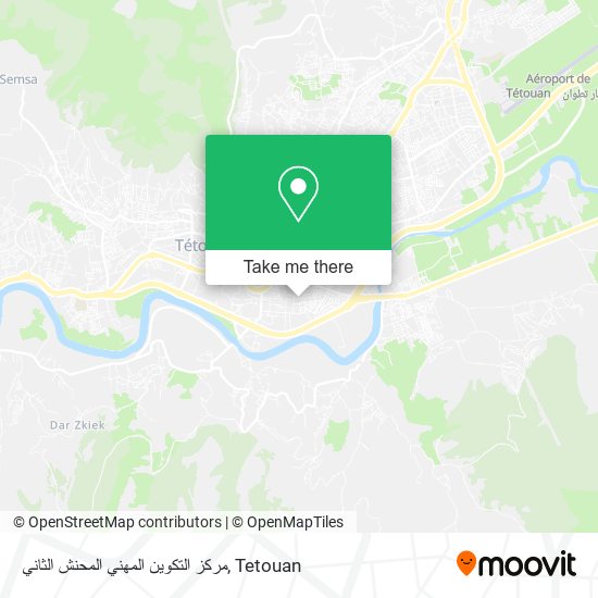 مركز التكوين المهني المحنش الثاني map