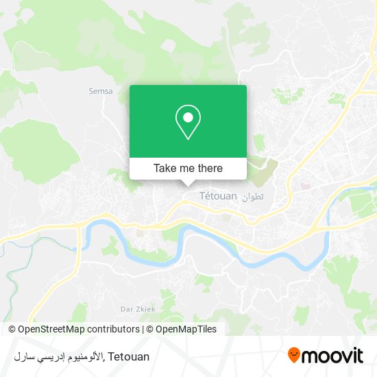 الألومنيوم إدريسي سارل map