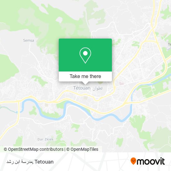 مدرسة ابن رشد map