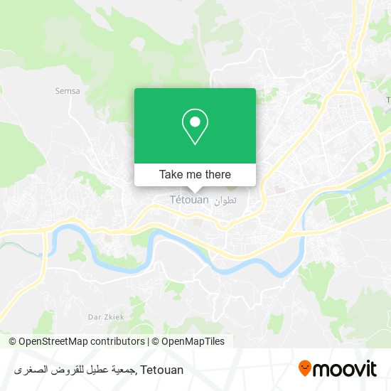 جمعية عطيل للقروض الصغرى map