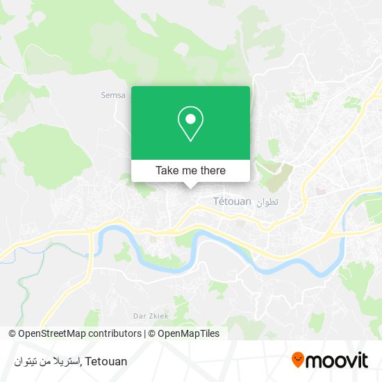 استريلا من تيتوان map