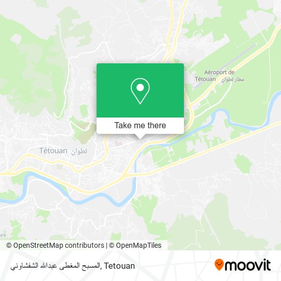 المسبح المغطى عبدالله الشفشاوني map