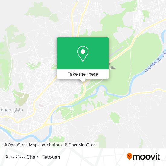 محطة خدمة Chairi map