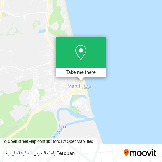 البنك المغربي للتجارة الخارجية map