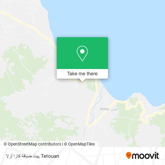 بيت ضيافة كازا أزلا map