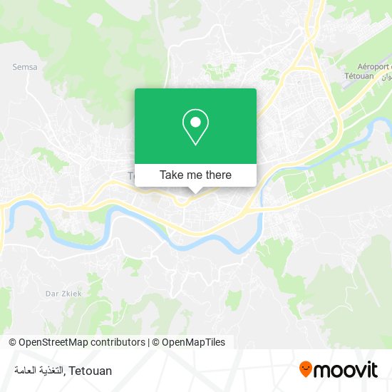 التغذية العامة map