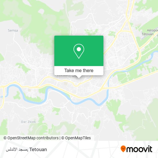 مسجد الأندلس map