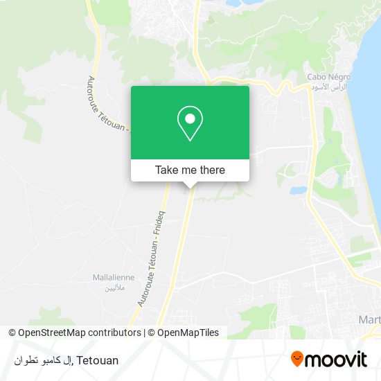 إل كامبو تطوان map