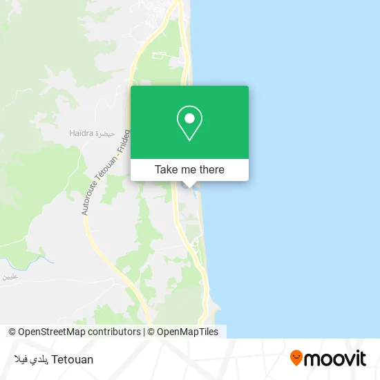 بلدي فيلا map