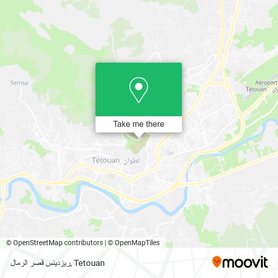 ريزدينس قصر الرمال map
