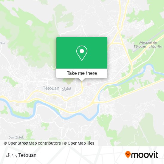 ميديتل map