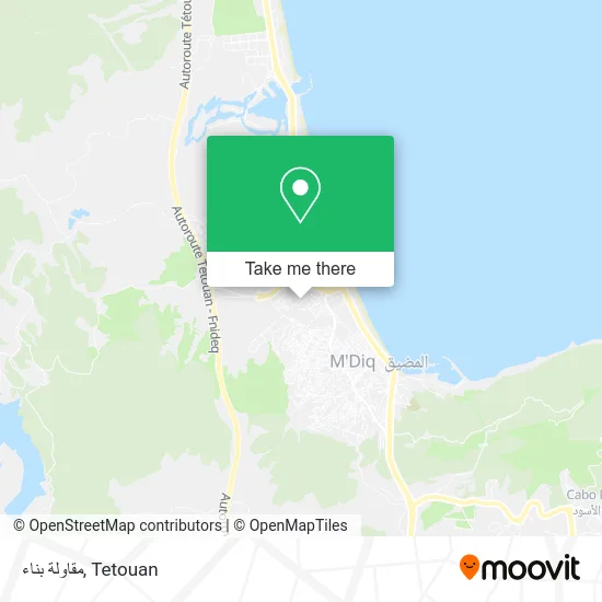 مقاولة بناء map