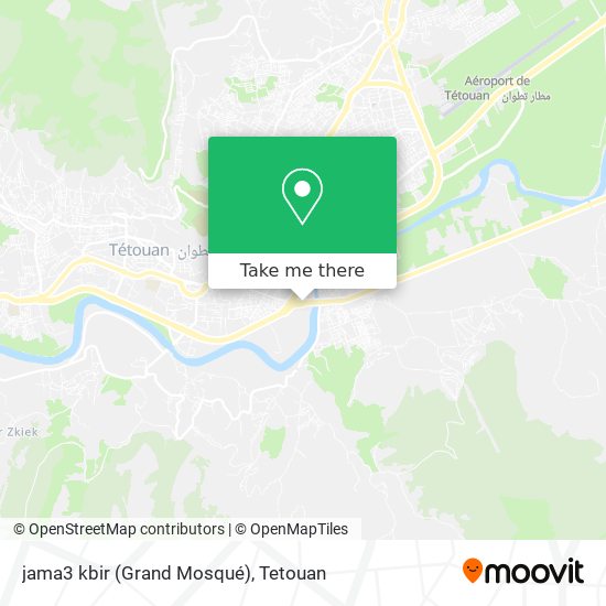 jama3 kbir (Grand Mosqué) map
