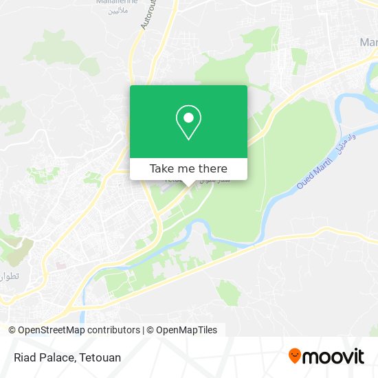 Riad Palace map
