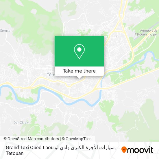 Grand Taxi Oued Laou سيارات الأجرة الكبرى وادي لو map