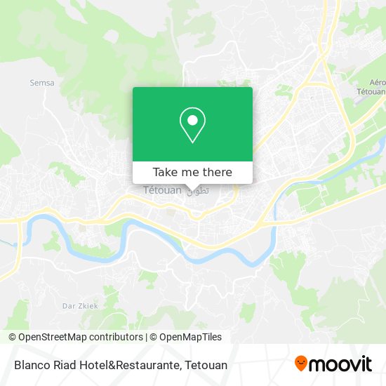Blanco Riad Hotel&Restaurante map
