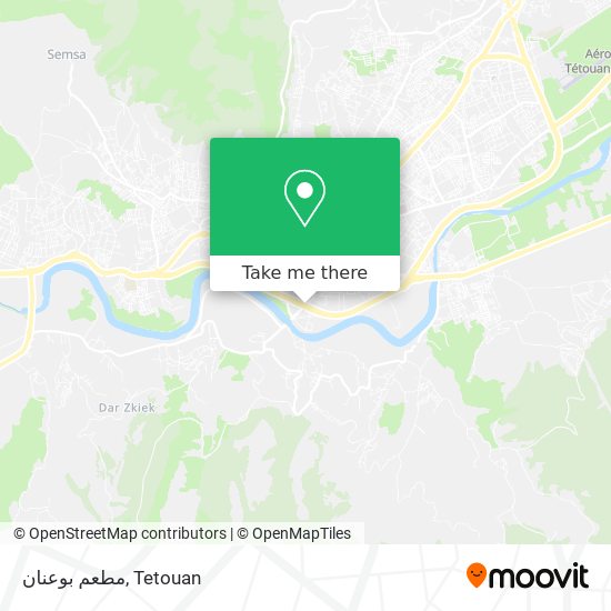 مطعم بوعنان map