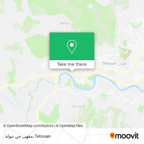 مقهى حي تبولة map