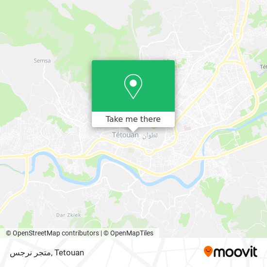 متجر نرجس map